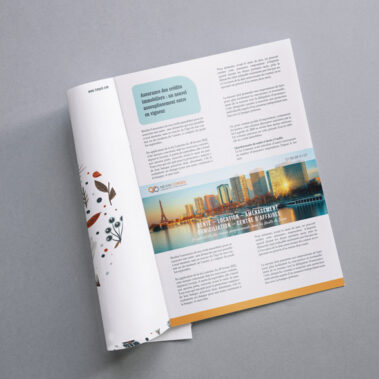 Conception encart publicitaire - Graphiste Freelance spécialisé en Création de Logos, de Plans de localisation (maps personnalisées) et de Visuels sur-mesure.